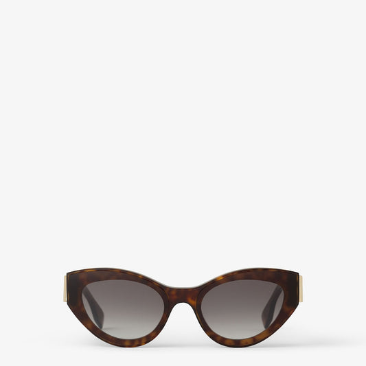 First Havana Acetat-Sonnenbrille für Damen