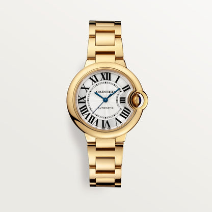 Ballon Bleu watch in gold color