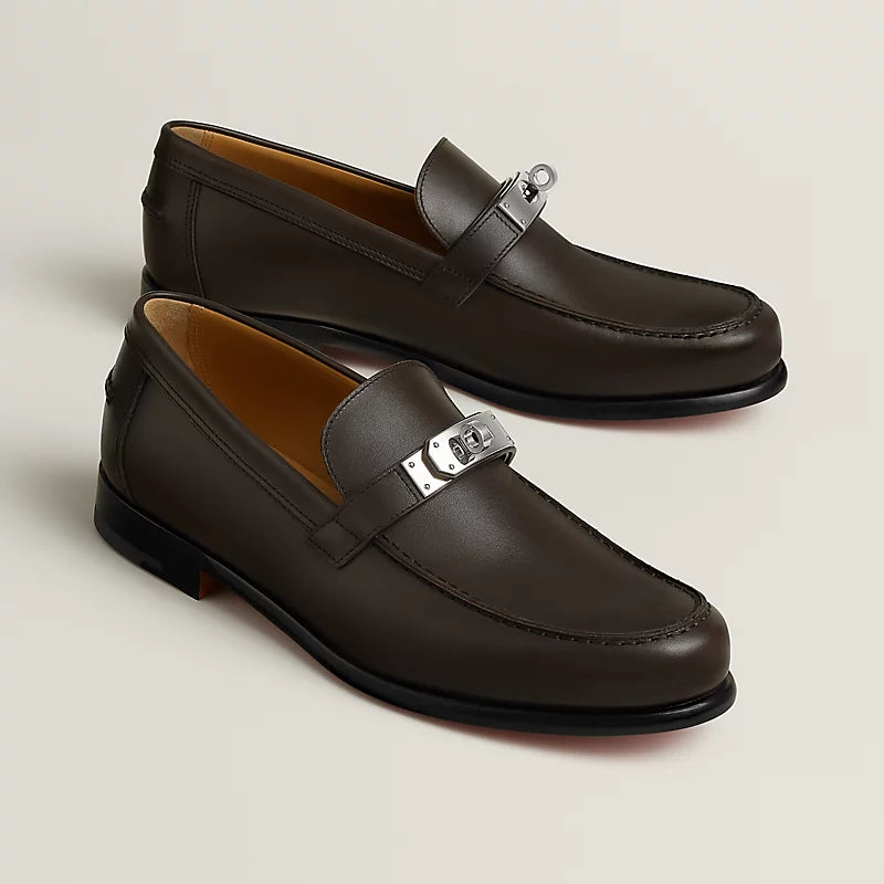 Dark brown Destin loafers