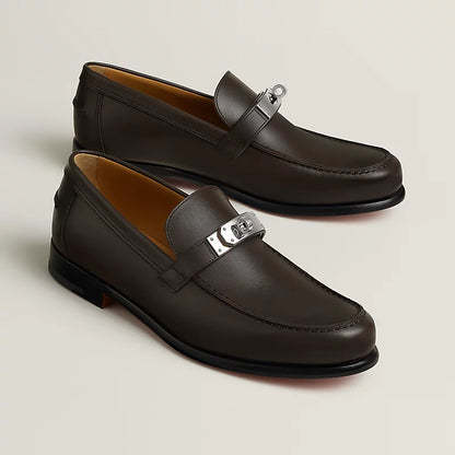 Dark brown Destin loafers