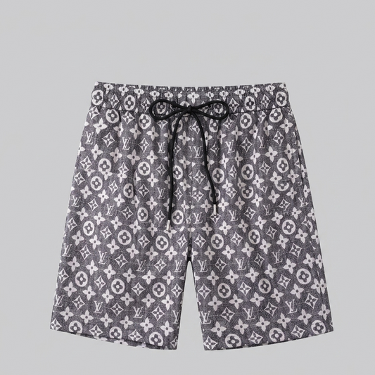 Costume da Bagno Micro-Monogram Antracite