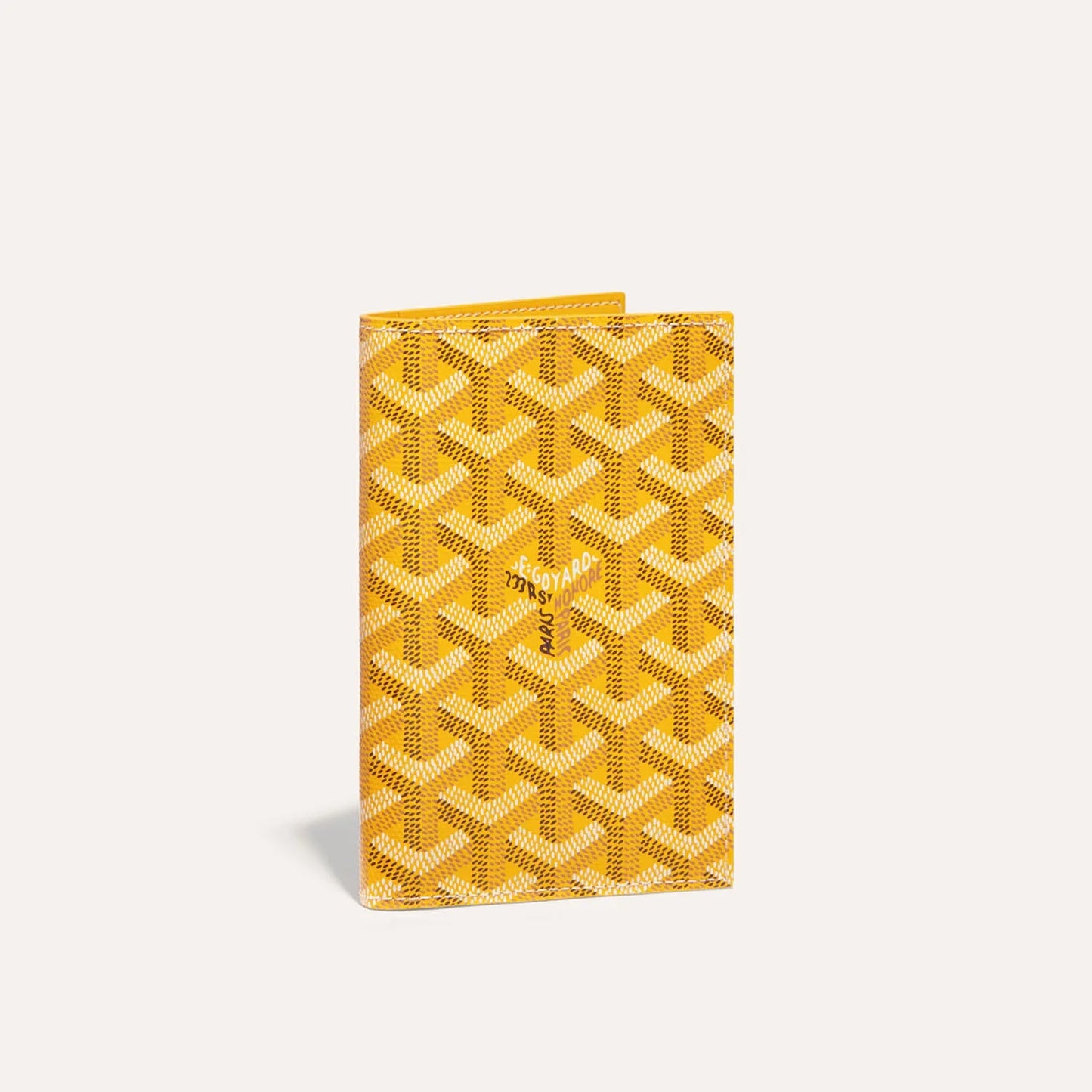 Grenelle Passport Cover Yellow