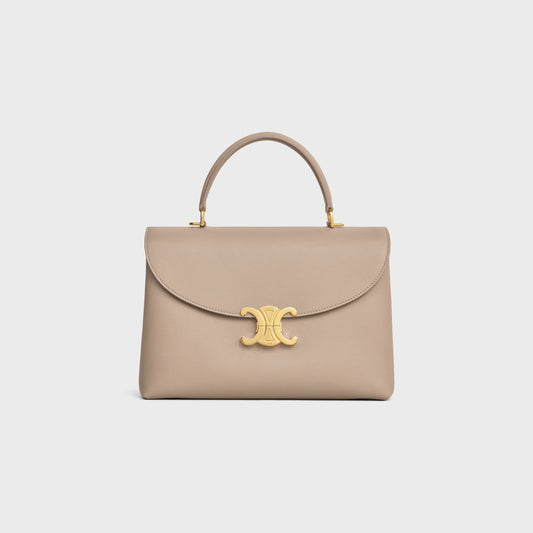 BORSA NINO TEEN MORBIDA IN PELLE DI VITELLO GRANATA SAFARI