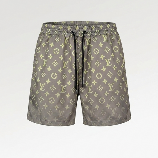 Costume da Bagno Pastel Line Monogram Verde Salvia