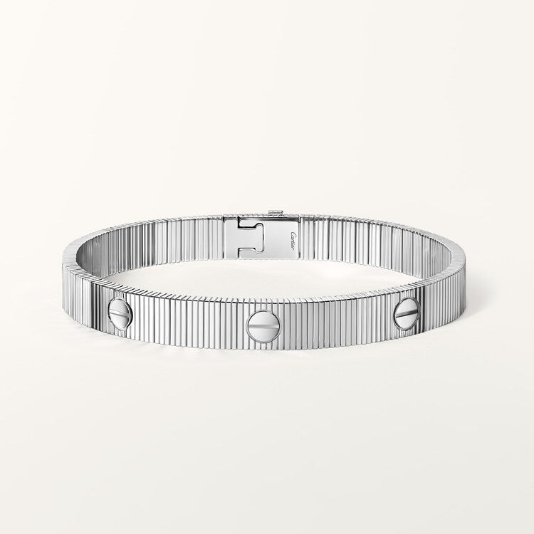 LOVE Unlimited flexible bracelet in silver