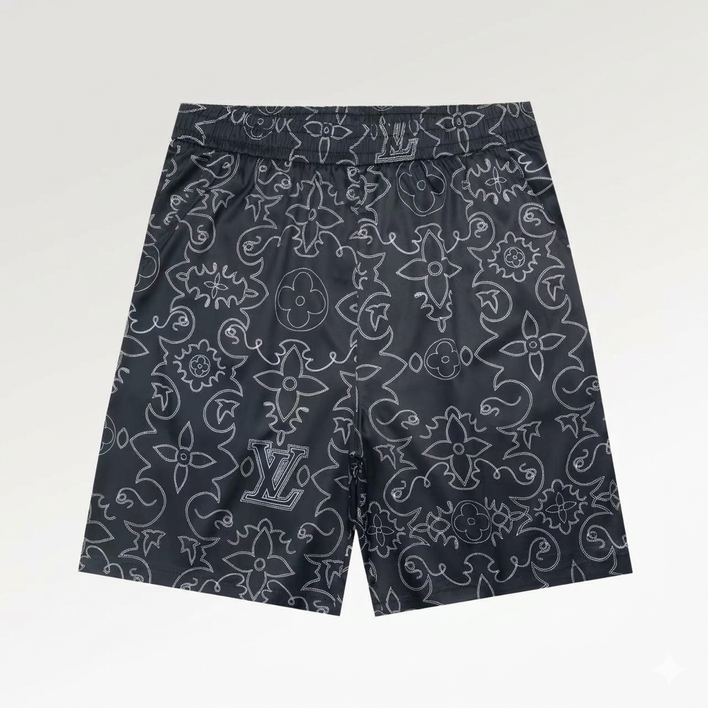 Costume da Bagno Topstitch Tapestry Nero/Bianco