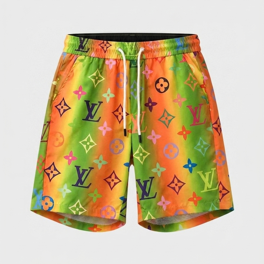 Costume da Bagno Sunset Gradient Monogram Multicolor