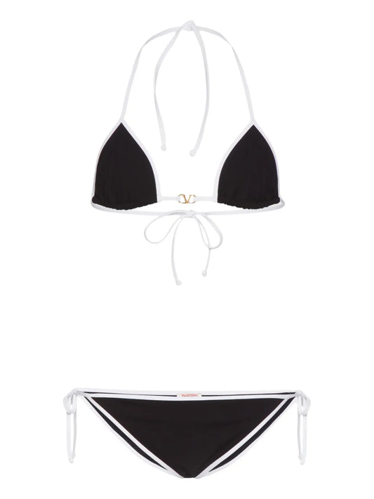 Bikini VLogo Signature con scollo all'americana
