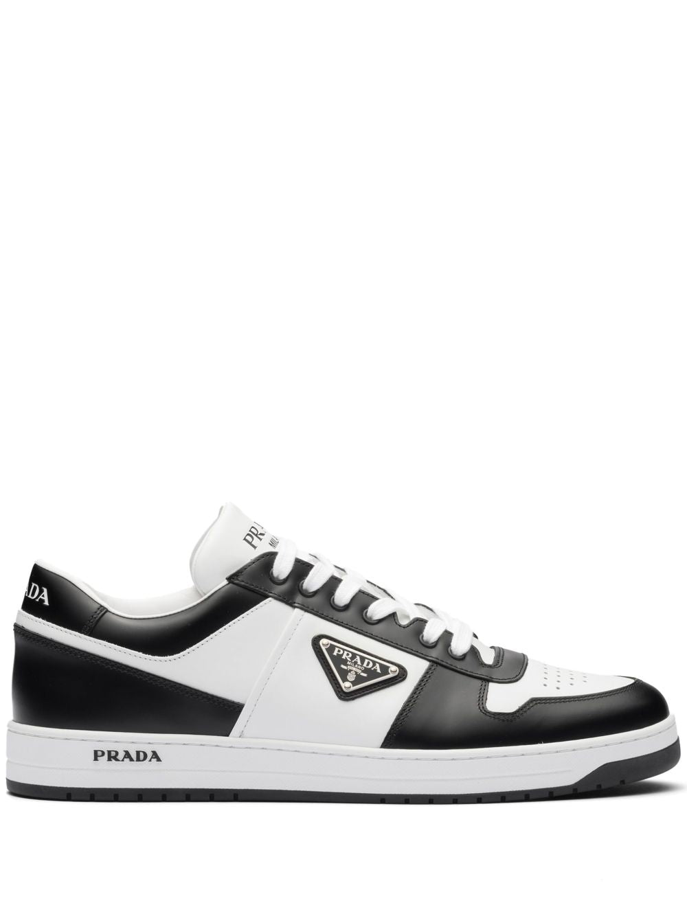 Sneakers downtown basse bianco/nero
