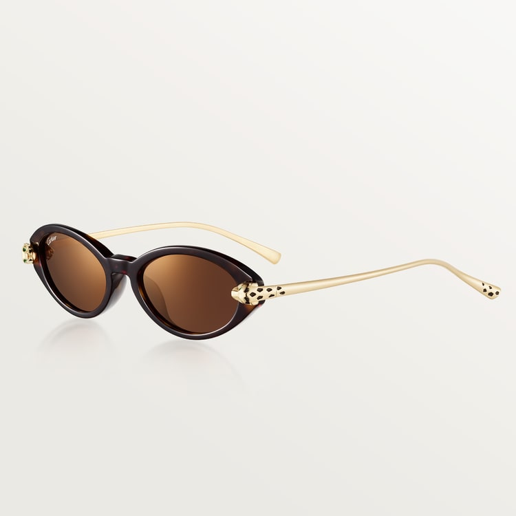 Women's Panthère de CT tortoiseshell acetate sunglasses