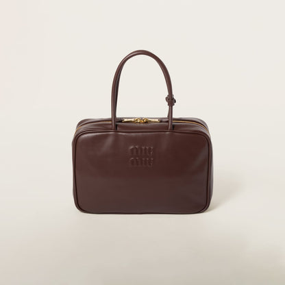 Large Beau bag in brown leather