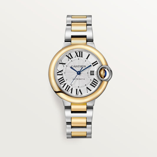 Ballon Bleu Uhr in Silber/Gold