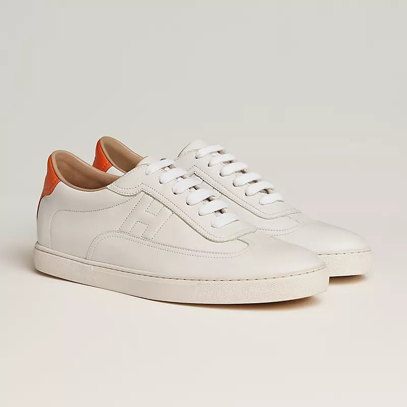 Quicker white / orange sneaker
