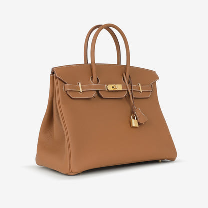 Birkin 35 - Gold Togo