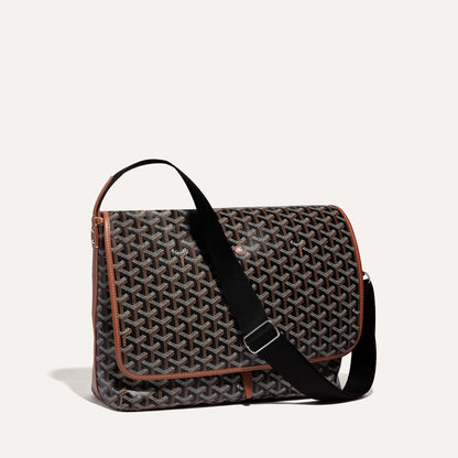 Capetien MM Messenger Bag Black & Tan