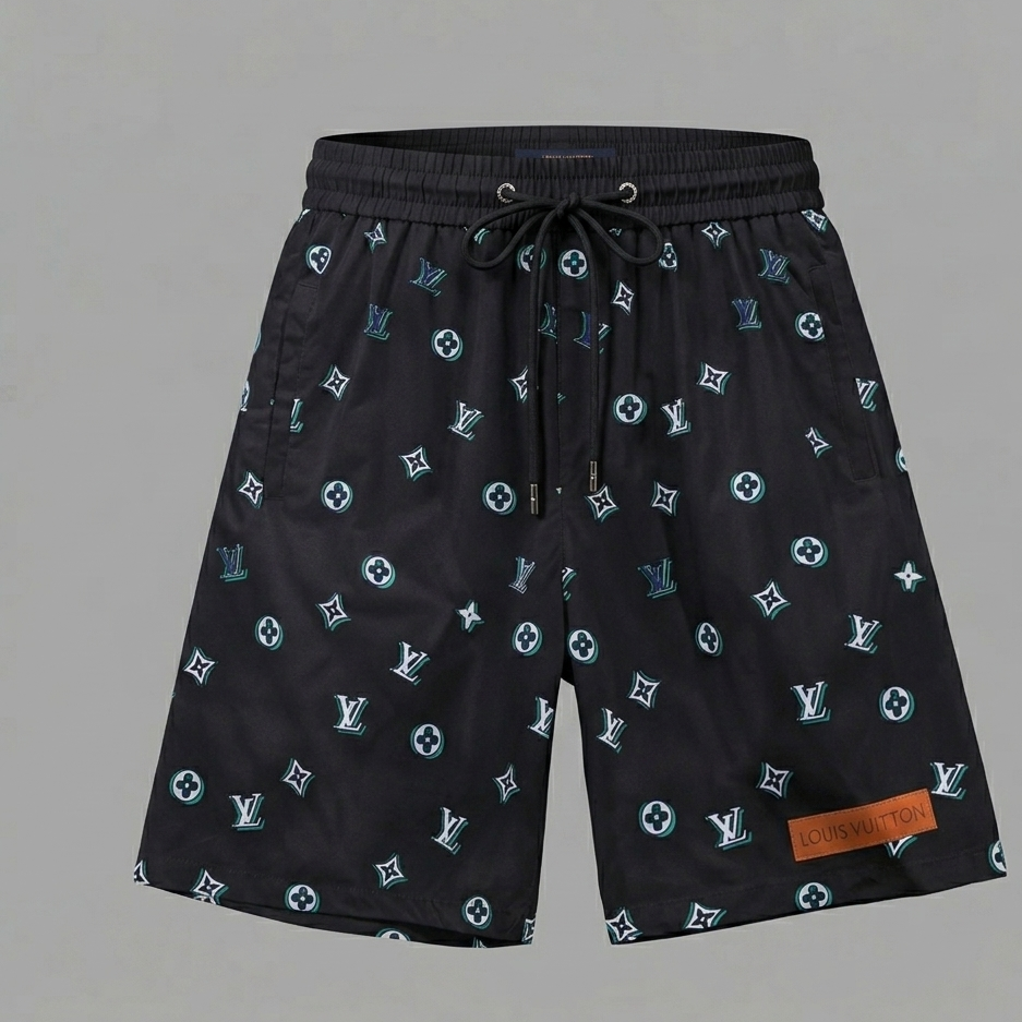 Costume da Bagno Heritage Monogram Nero