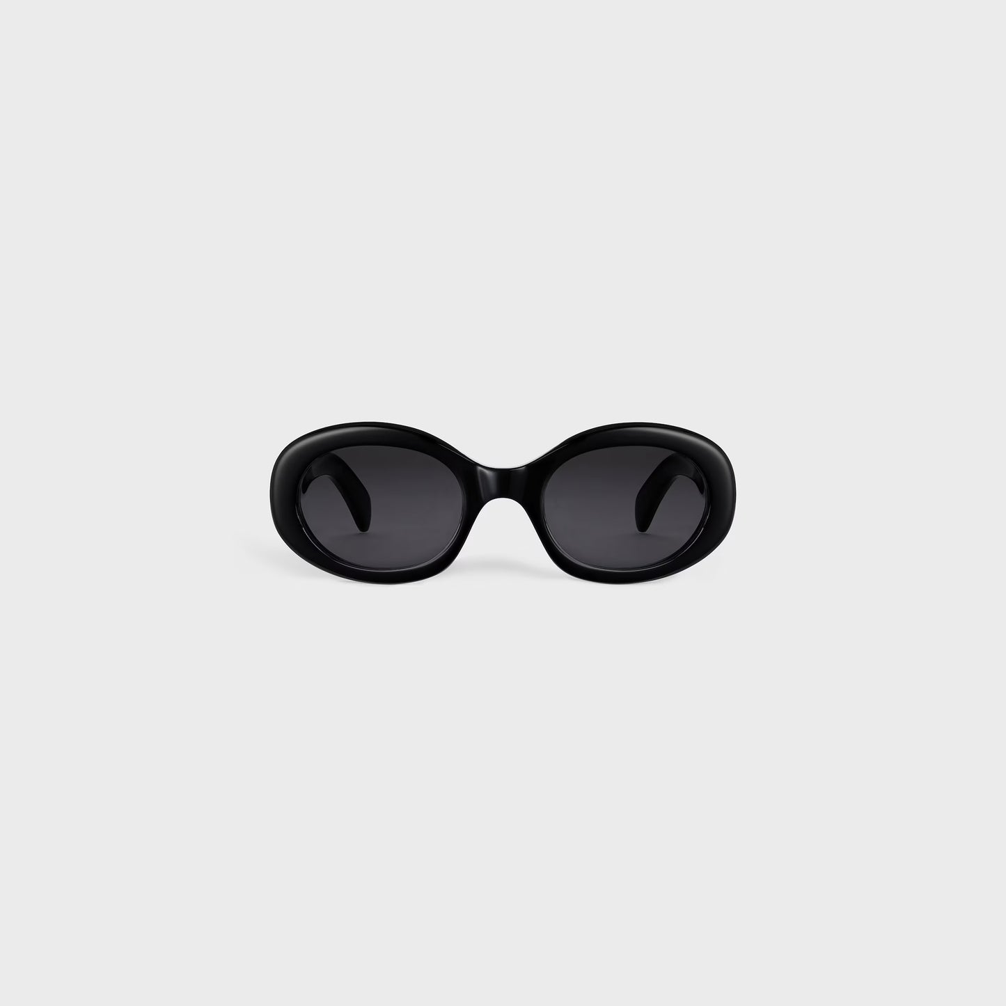 Occhiali da sole Triomphe 01 in acetato nero donna