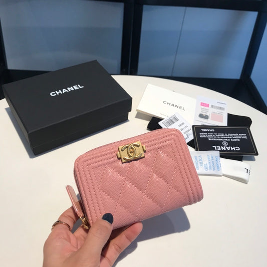 Portamonete Pink Caviar Boy