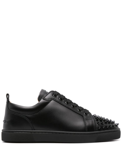 Sneakers in pelle Junior Spikes nero