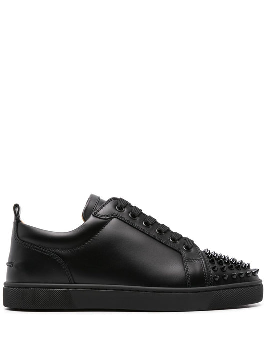 Sneakers in pelle Junior Spikes nero
