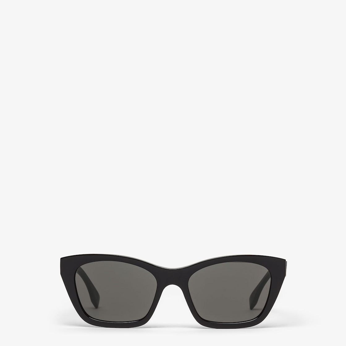Women's black acetate Forever cat-eye sunglasses