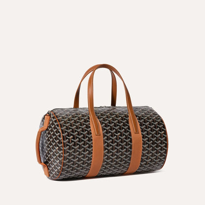 Barrel 40 Sports Bag Black & Tan