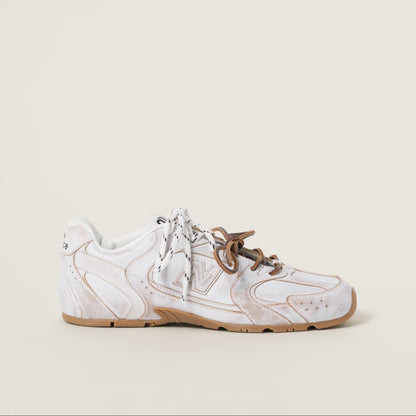 NB X MM 530 SL white leather sneakers