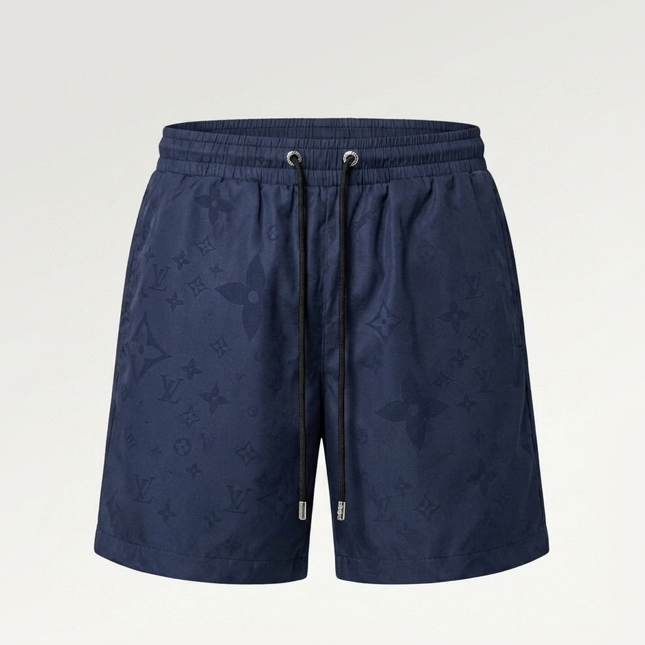 Costume da Bagno Shadow Jacquard Monogram Blu Notte