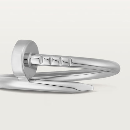 Juste un Clou ring in white gold