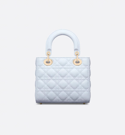Borsa grande Lady Dior Azzurro