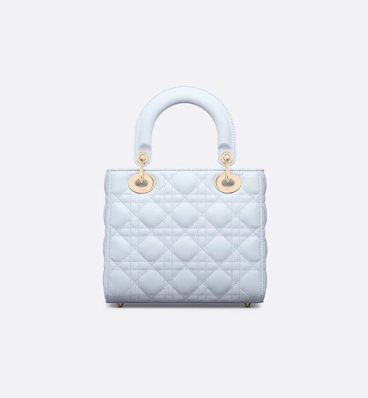 Borsa grande Lady Dior Azzurro
