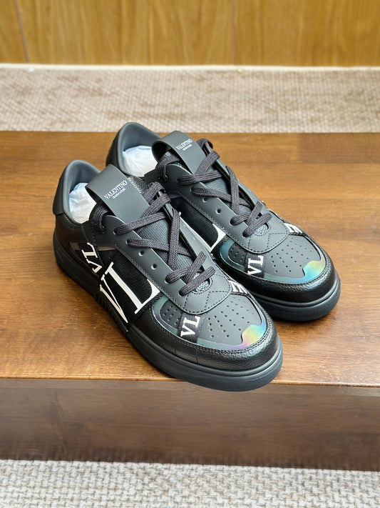 Sneakers VL7N in pelle Nera/Bianca