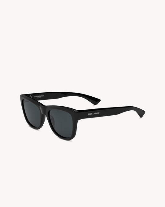 Schwarze Damen-Sonnenbrille im Cat-Eye-Stil mit Acetatrahmen