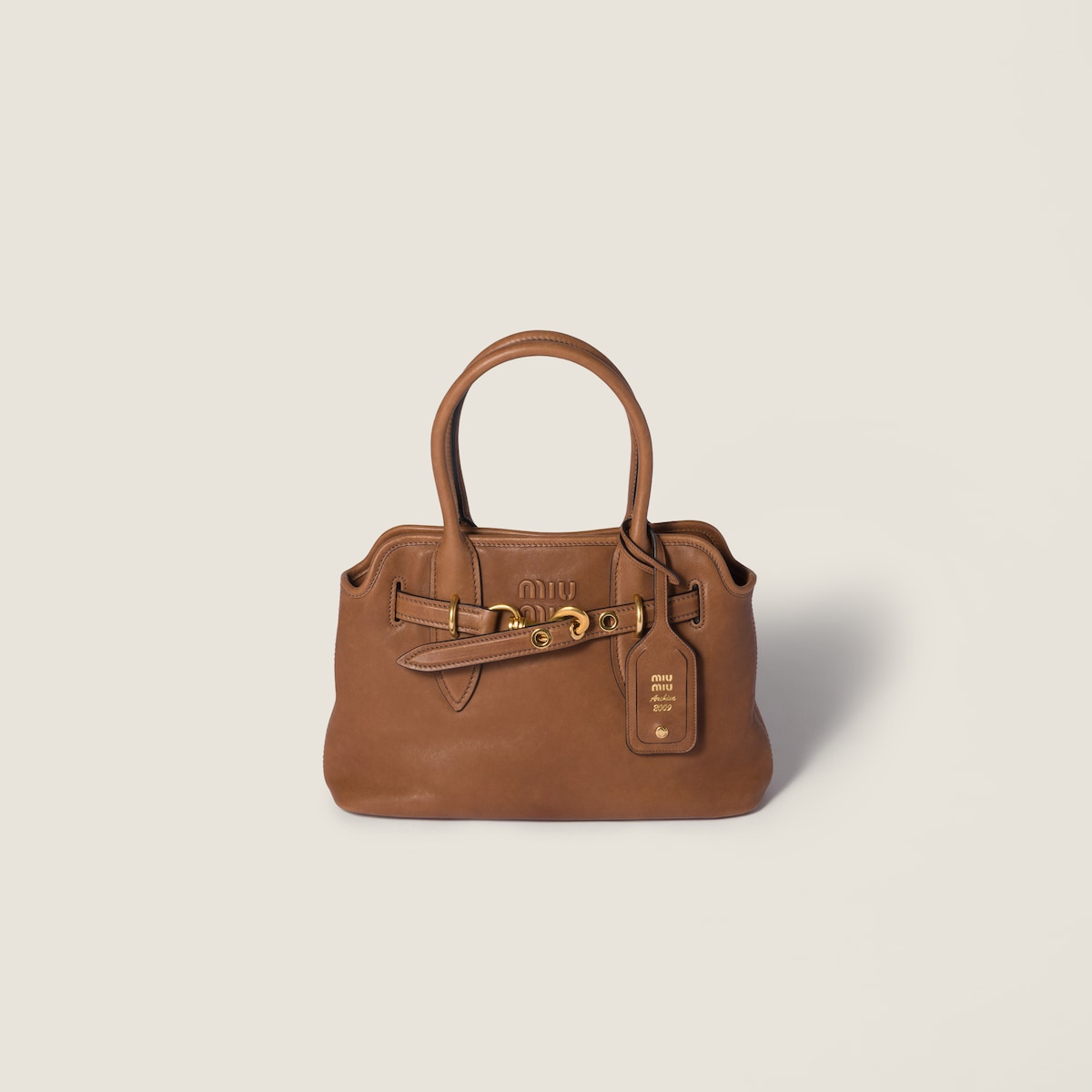 Abenteuertasche aus Eichen-Nappa