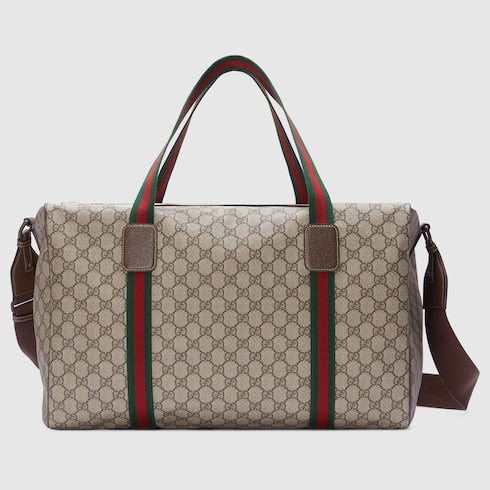 Mittelgroße Reisetasche mit Webdetails