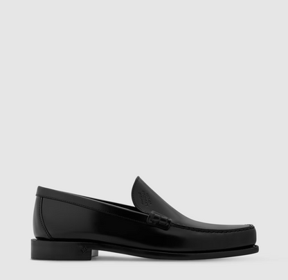 Major Black Leather Loafer