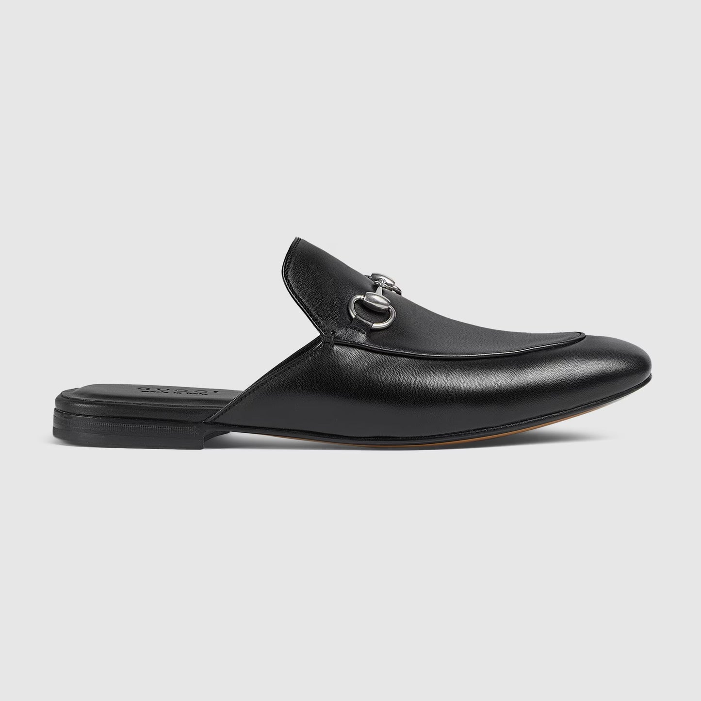 Sabot uomo con Morsetto in pelle nera