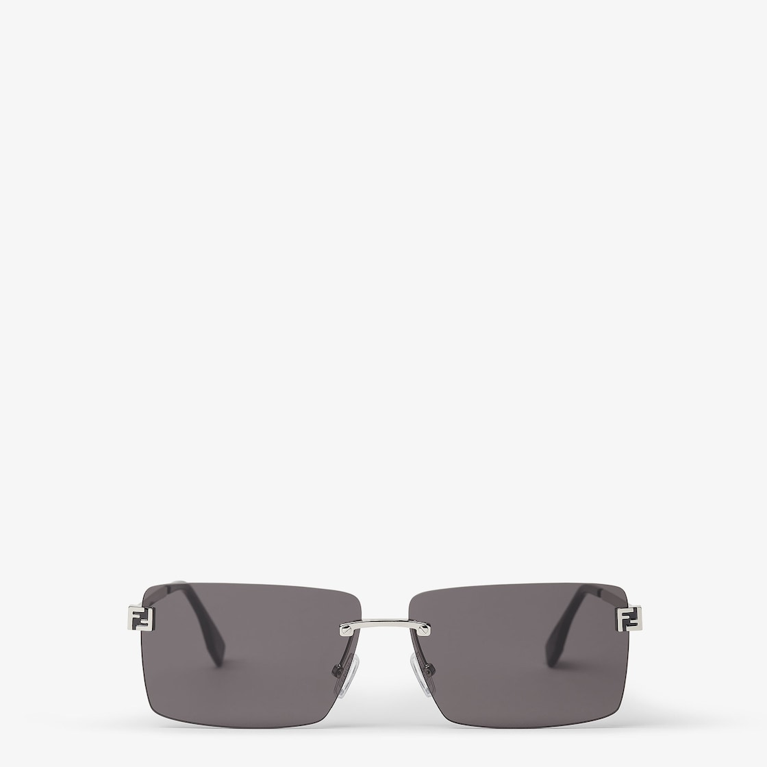 Sky Palladium-tone metal sunglasses for men