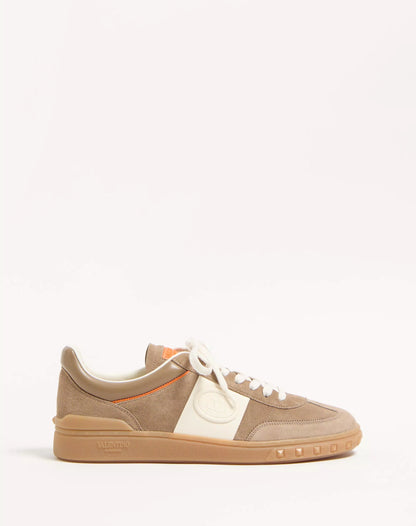 Sneaker Low Top Upvillage In Crosta KHAKI/AVORIO