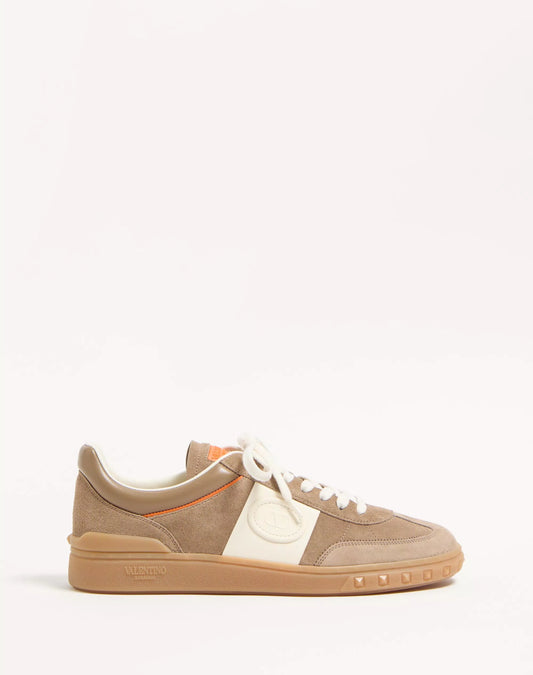 Sneaker Low Top Upvillage In Crosta KHAKI/AVORIO