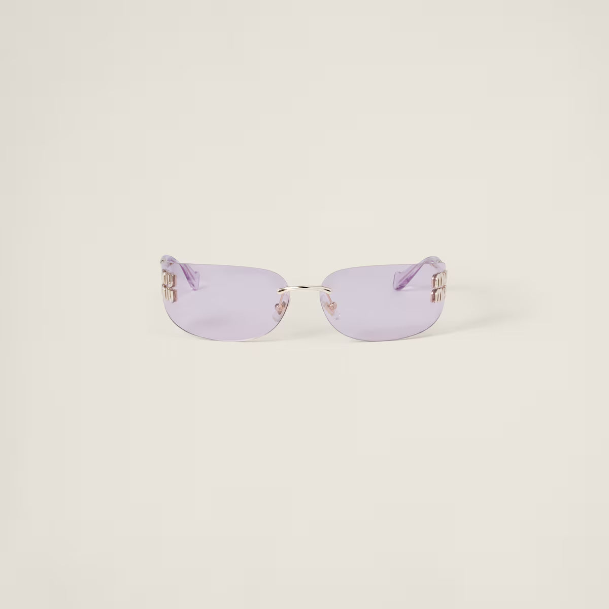 Aube Sunglasses Light Pink Lenses