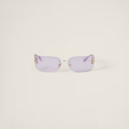 Aube Sunglasses Light Pink Lenses