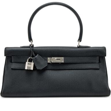 Shoulder Birkin 42 JPG Schwarz Clemence Palladium-Hardware