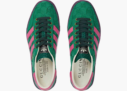 Gucci Gazelle 'Grünes GG-Monogramm'