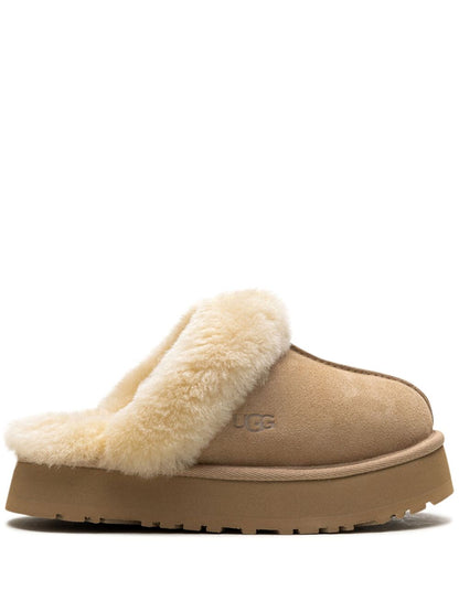 Pantofole Disquette sabbia beige