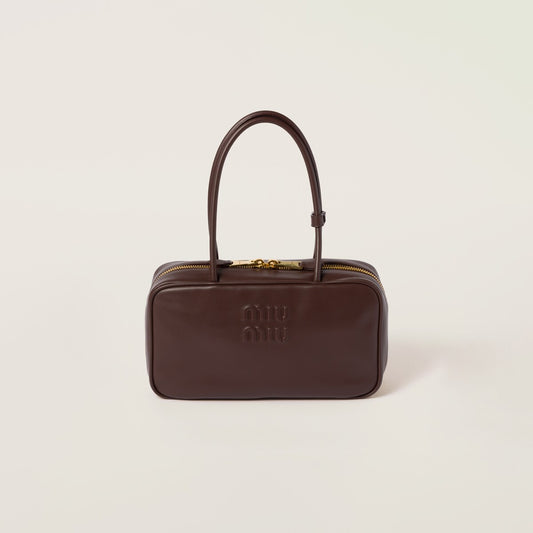 Beau Medium Tasche aus braunem Leder