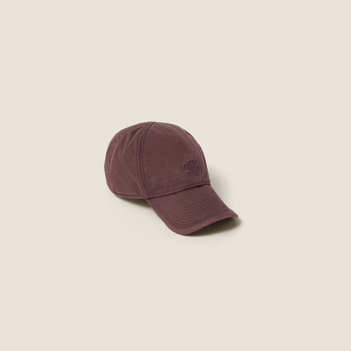 Amaranth drill baseball cap