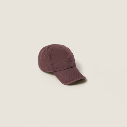 Amaranth drill baseball cap