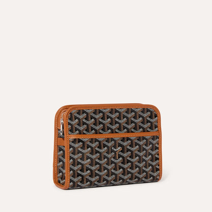 Jouvence PM Toiletry Bag Black & Tan