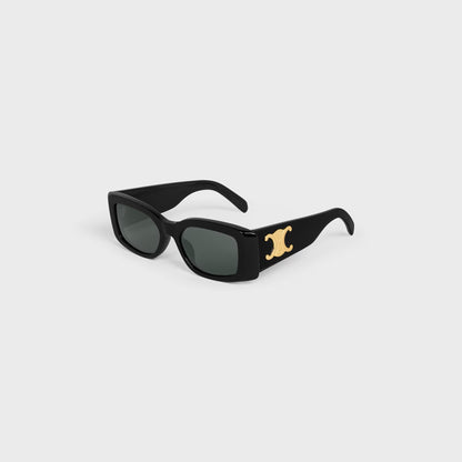 Occhiali da sole Triomphe XL 01 in acetato nero donna